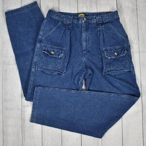 Vintage Cabela’s Denim Loose Fit Baggy Cargo Pants Jeans 36